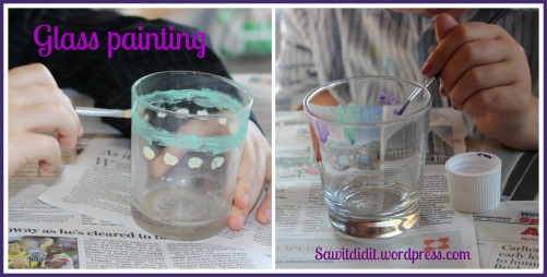 glass painting and candle making 2