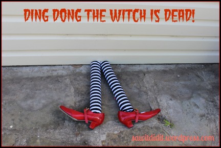 Ding, dong, the witch is dead!
