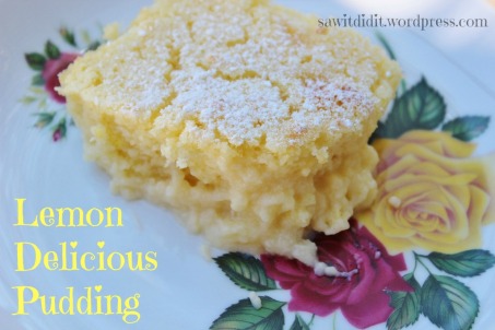 Lemon Delicious Pudding, we think it's better than Magic Cake! sawitdidit.wordpress.com