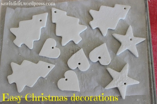 Christmas decorations - after baking . sawitdidit.wordpress.com