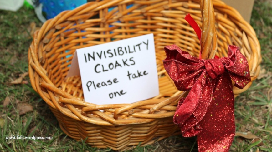 HP Invisibility cloaks